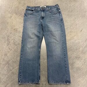 Men's Urban Up Jeans Straight Leg Baggy Medium Wash 36x30